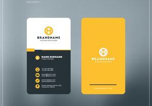 business card template